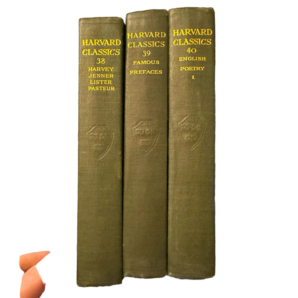 The Harvard Classics. Dr. Eliot’s Five-Foot Shelf Of Books. Books 38, 39 & 40.